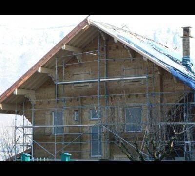 Travaux sur chalets (6)