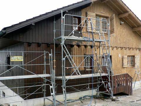 Travaux sur chalets (23)