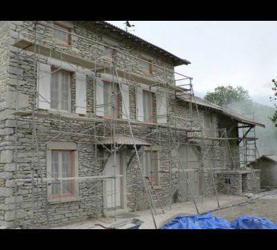 Sablage de pierre, façades, encadrements (2)